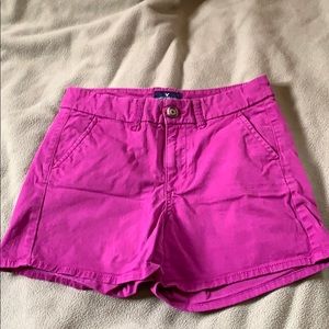 Purple shorts